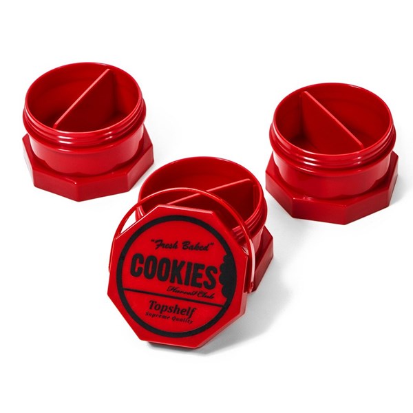 Cookies Storage Jar Regular Red