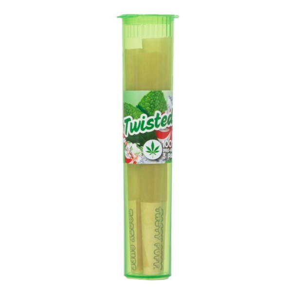 Tasty Puff Hemp Pre-rolled Cones - Twisted Mint