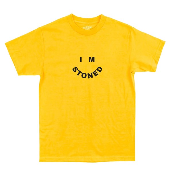 The Smoker's Club T-shirt Yellow - I'm Stoned