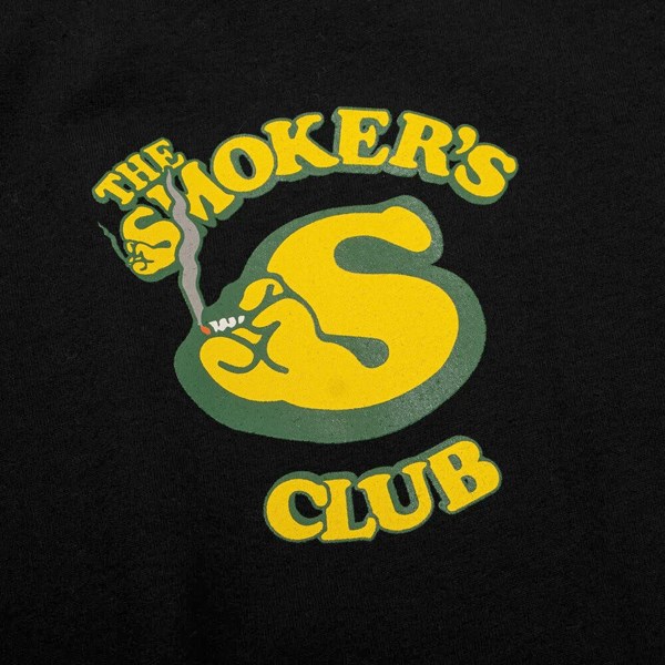 The Smoker's Club T-shirt Black - The Smoker's Club Logo Black