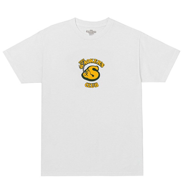The Smoker's Club T-shirt White - The Smoker's Club Logo