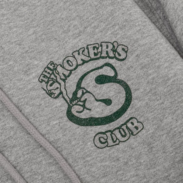 The Smoker's Club Hoody Grey - Oversized - Member Navy