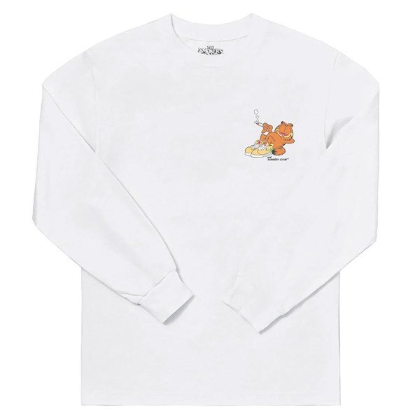 The Smoker's Club T-shirt Long Sleeve White - Monday's Off