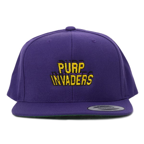 The Smoker's Club Snapback Purple - Purp Invaders