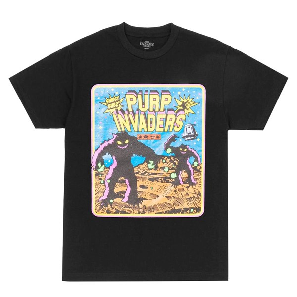 The Smoker's Club T-shirt Black - Purp Invaders Episode 1