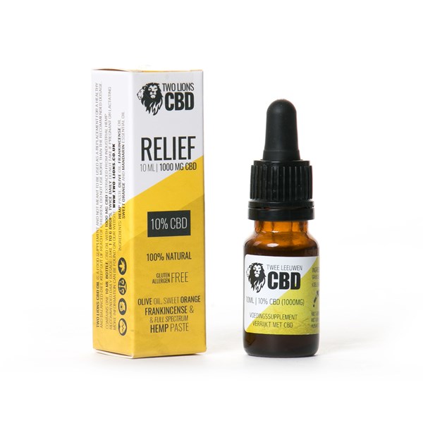 Two Lions 10% CBD Oil - Relief
