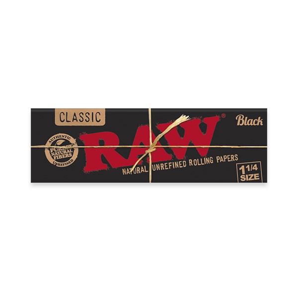 RAW Black Range - 1 1/4 Rolling Papers