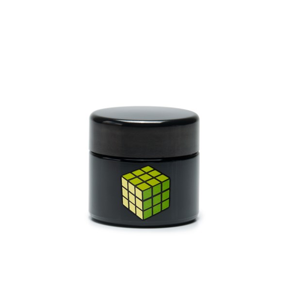 420Science UV Stash Jar - Rubik's Cube