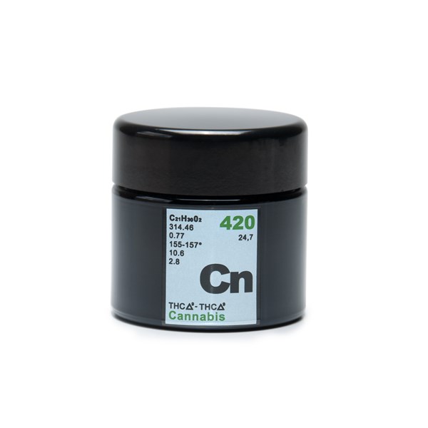420Science UV Stash Jar - Cannabis Element