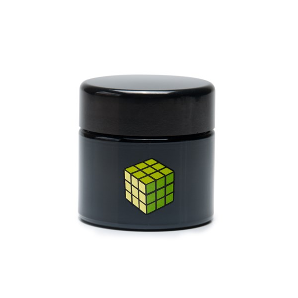 420Science UV Stash Jar - Rubik's Cube