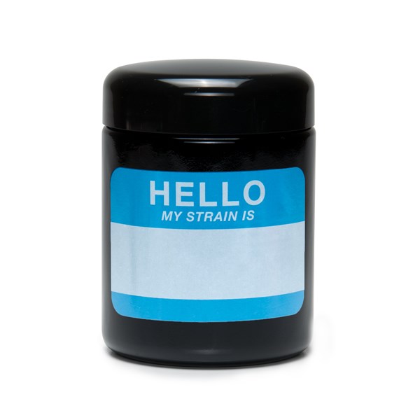 420Science UV Stash Jar - Hello My Strain is
