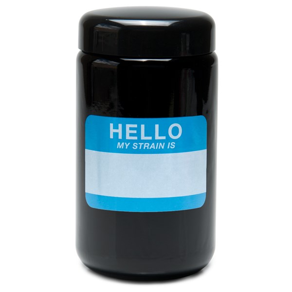 420Science UV Stash Jar - Hello My Strain is