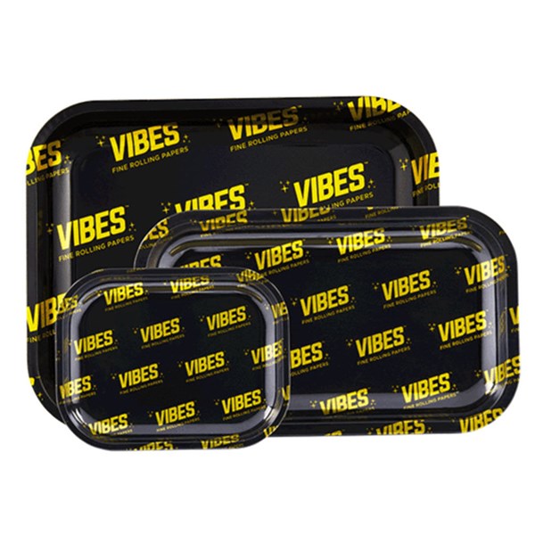 Vibes Metal Rolling Tray - Signature Vibes