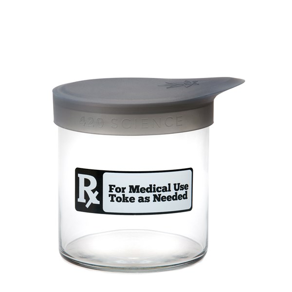 420Science Soft Top Jar - RX Black