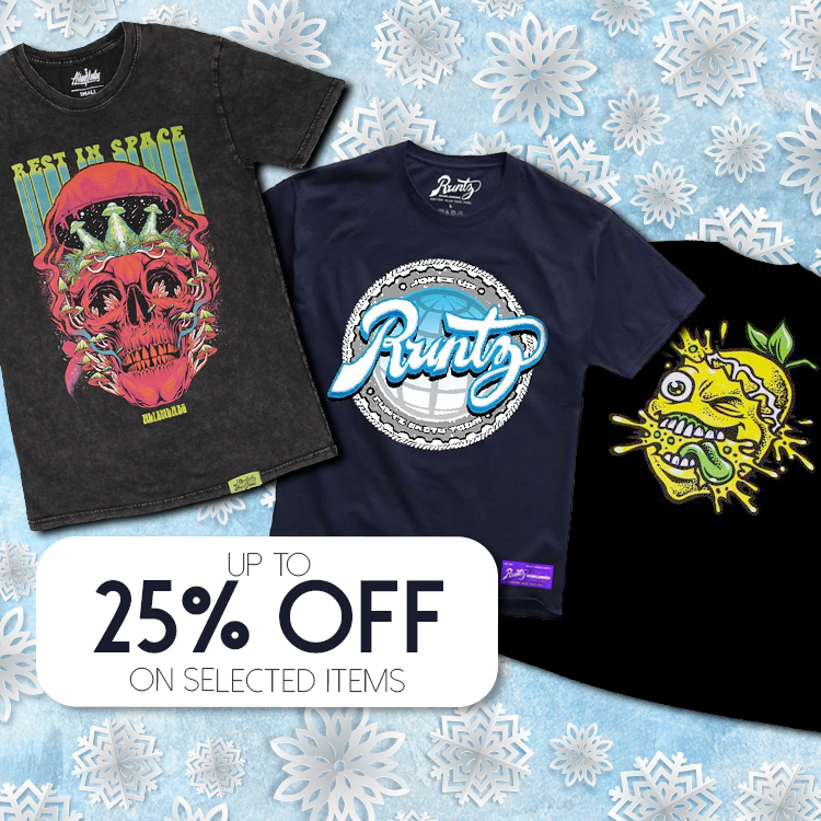 up to 25% off Apparel 🎁