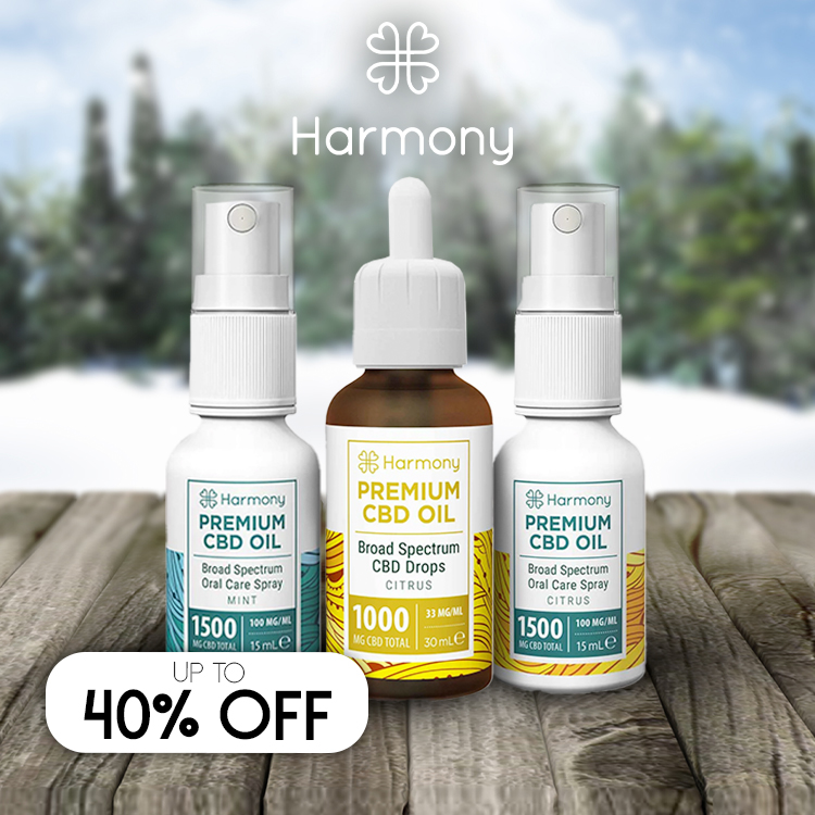 up to 40% off Harmony 🎁