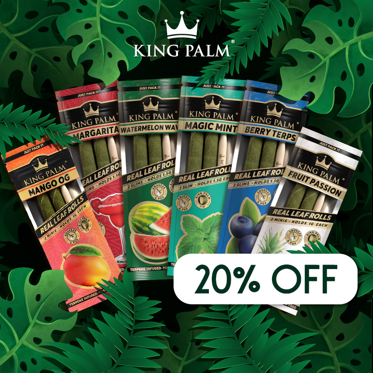 20% off King Palm 