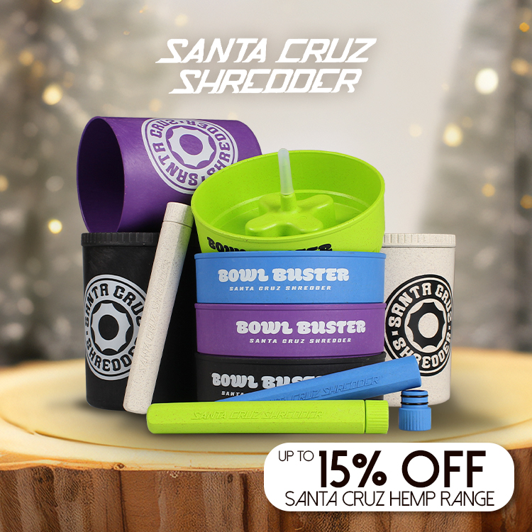 15% Off Santa Cruz Shredder Hemp 🎁
